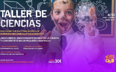 Kids Club Event · SCIENCE WORKSHOP – October 4, 2025