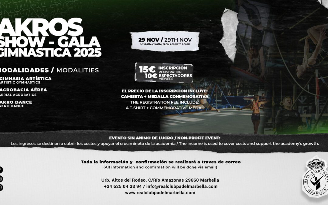 SHOW AKROS – Gala Gymnastics 2025