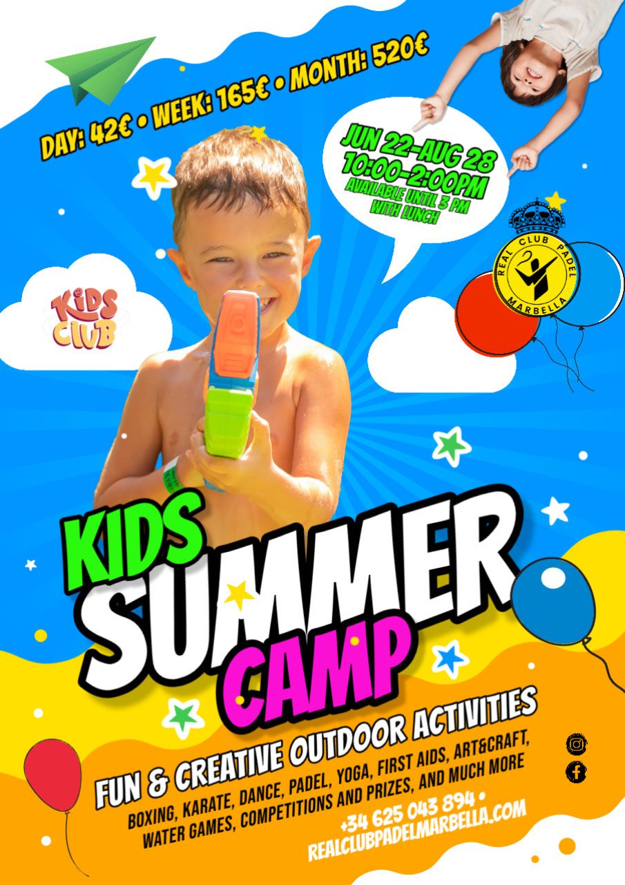 Real Club Padel Marbella Summer Camp 2026