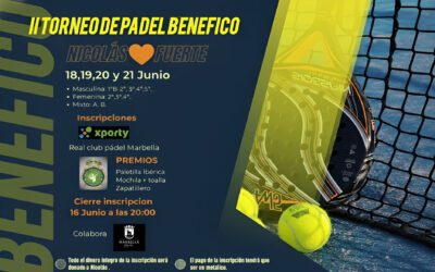 II Charity Tournament Padel Nicolás Fuerte – June 18-21, 2026