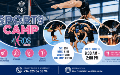 AKROS Sports Camp 2026 – Artistic Gymnastics, Aerial Silks & Dance