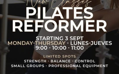 Pilates Reformer Classes in Marbella – Starting September 3rd