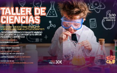 Taller de Ciencias – Kids Club Science Workshop