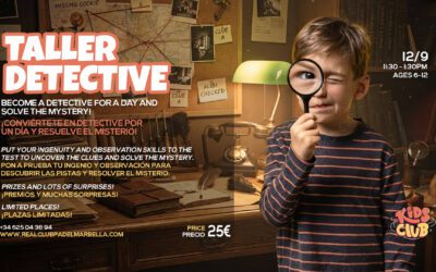 Taller Detective – Kids Club Mystery Adventure