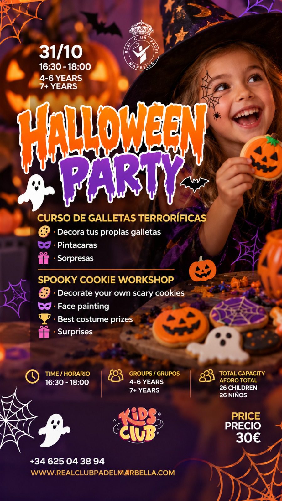 Halloween Party at Real Club Padel Marbella